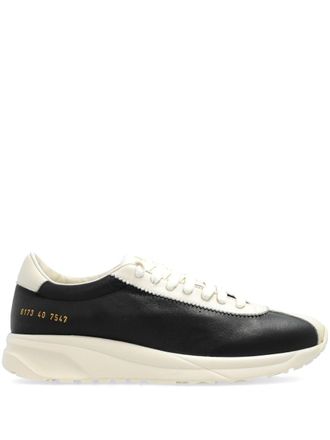 Common Projects Track Euro trainers - women - Leather - 40 - Black