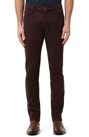 34 Heritage Charisma Relaxed Straight Leg Twill Pants in Burgundy Diagonal at Nordstrom, Size 32 X 30