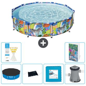Bestway Piscina Bestway Steel Pro Redonda - Selva - 305x66 Cm - 7-piezas S99