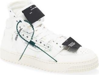 Off-white 3.0 Off Court High Top Sneaker in White Black at Nordstrom Rack, Size 10Us / 43Eu