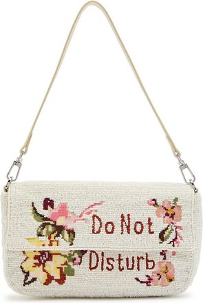 Staud Timmy Embroidered Beaded Shoulder bag - Pink - One Size