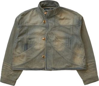 Namesake Giacca denim a righe - Blu