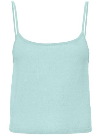 Teddy Cashmere Rapallo cashmere tank top - Blue