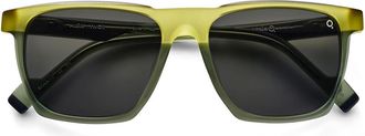 Etnia Barcelona Aleix YWGR Mens Sunglasses Green Size 56