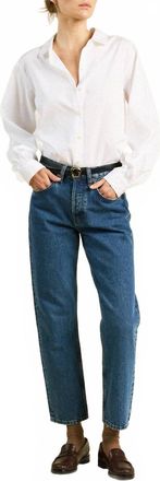 Trovata Sierra Button-Down Shirt In White