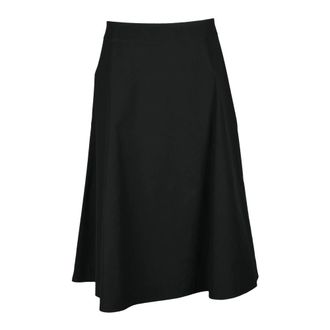 Bottega Veneta Falda de algod&oacute;n - Skirts - Mujer - Negro - S