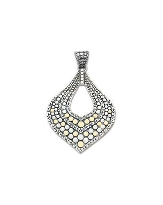 Samuel B. 18K Over Silver Pendant