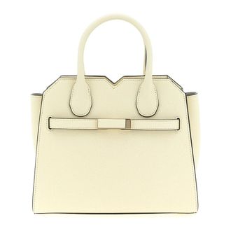 Valextra Milano Mini Bag - female - Valextra - Handbags - White - ONE SIZE - Bags