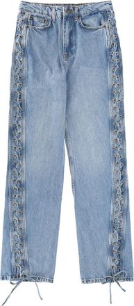 Rotate Jeans With Laces