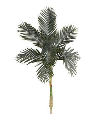 Nearly Natural 5ft Artificial Golden Cane Palm Tree