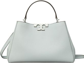 Tory Burch Eleanor Soft Leather Satchel in Sea at Nordstrom