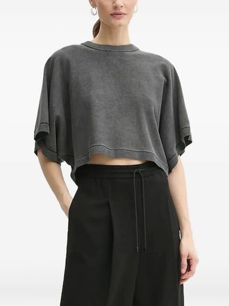 Michael Michael Kors T-shirt crop - Grigio