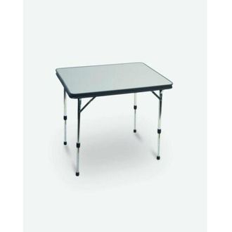 Crespo Table Rectangulaire Grise Al-246 En Aluminium 101 X 65 Cm - Crespo