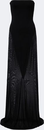 Alaia Ala&iuml;a Abito lungo bustier in jersey