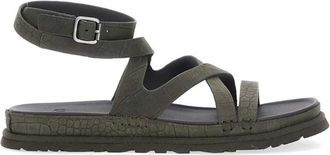 UGG Green Textured Sandals