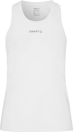 Craft Essence Perforated Jersey Racerback Tank in White at Nordstrom, Size X-Small