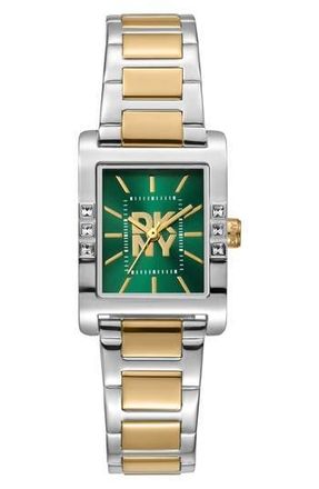 Gevril Group 316L Bracelet Watch in Two-Tone Silver/Gold at Nordstrom Rack