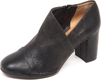 Del Carlo Vintage effect donkergrijze laars - Dames - Laarzen met Hak - Grijs - 36 EU - Schoenen