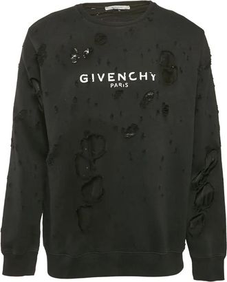 Givenchy Sweater met logoprint - Zwart
