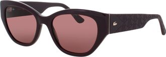 Lacoste Sunglasses Burgundy