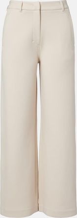 Max Mara Caucaso cotton-blend wide-leg pants