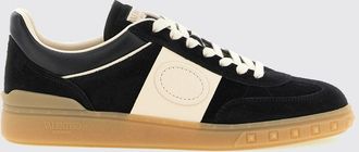 Valentino Garavani Sneakers basse Upvillage in pelle di vitello e suede con logo VLogo