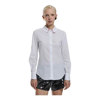 Vivetta Vivetta, Dames, Blouses & Shirts, Wit, Maat: XS