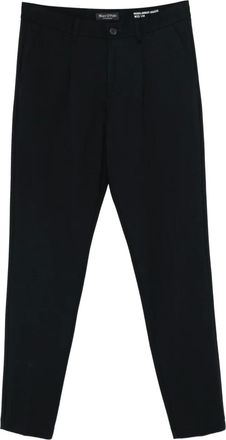Marc O'Polo Morot geplooide broek - Blauw