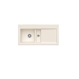 Villeroy & Boch Villeroy&boch - Fregadero 1 Seno Y Medio Villeroy Et Boch Subway 60 100 X 51 Cm Desag&uuml;e Derecho Creme Ceramicplus Con Desag&uuml;e Manual