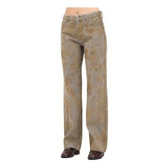 Vicolo Donna, Jeans, Marrone, S, new