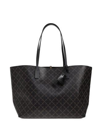 By Malene Birger Abigail shopper met print - Zwart