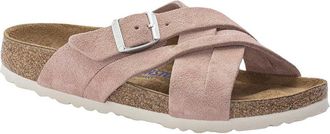 Birkenstock Lugano Soft Footbed Suede Sandal