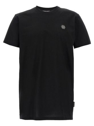 Tシャツ・カットソー PHILIPP PLEIN Men T Shirts MTK6447 BLACK T-shirt Man Fit Philipp Plein TM | Philipp Plein Outlet