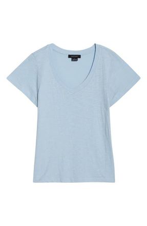 Sanctuary V-Neck T-Shirt in Blue Aura at Nordstrom, Size Xx-Large