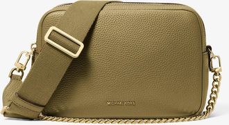 Michael Kors Bryant Medium Pebbled Leather Camera Crossbody Bag