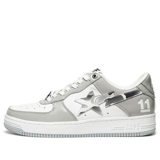 A Bathing Ape Bape Sta White Silver Grey M91003H-GW
