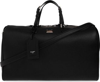 Dolce & Gabbana Vittoria Reistas - Heren - Weekendtassen - Zwart - ONE Size - Katoen - Tassen