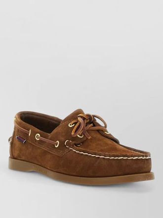 Sebago portland artisan boat shoes rubber sole