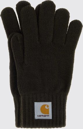Carhartt Work in Progress Guanti Watch in maglia acrilica con logo ricamato e polsini a costine