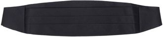 Tagliatore clasp fastening cummerbund - men - Polyester - One Size - Blue