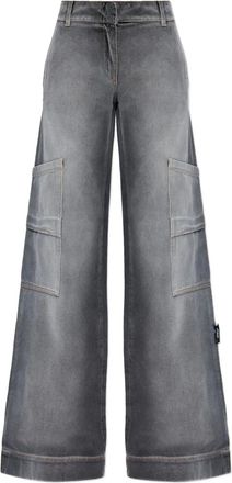 Off-white Jeans con tasche - Grigio