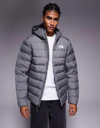 The North Face Aconcagua III - Giacca con cappuccio color grigio perla