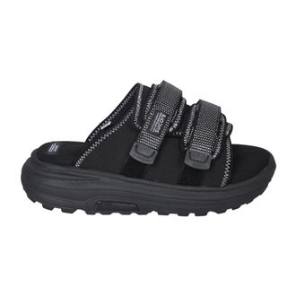 Suicoke Sliders, male, Black, Size: 7 US Black Sandals Stylish Comfortable Mens Shoes