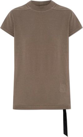 Rick Owens Tops, Dames, Bruin, XS, Katoen, Katoenen T-shirt