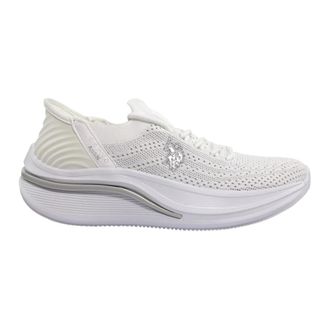 U.S.Polo Association U.S. Polo Assn., Sneakers, female, White, Size: 10 US White