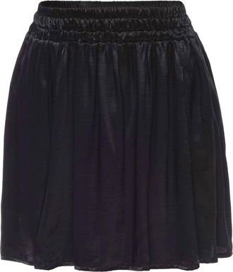 Nation Ltd Womens Izzy Gored Mini Skirt In Black
