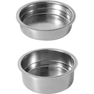 OEM Juego De 2 Cestas De Filtro Presurizadas De Acero Inoxidable De 51 Mm Para Cafeteras, Cestas Para Caf&eacute; Molido, Soporte Inferior Para Filtro De Caf&eacute;