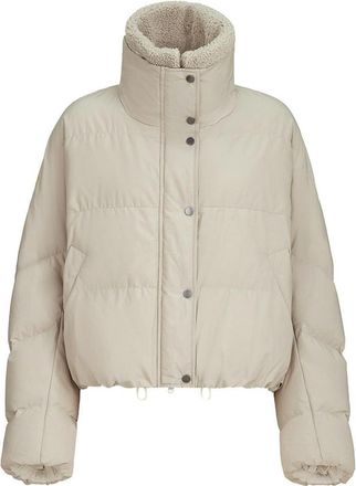 Brunello Cucinelli Cream Short Puffer Jacket