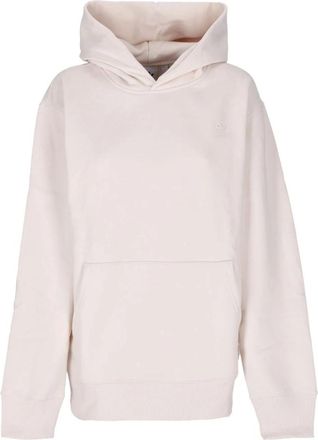 adidas White Wonder Hoodie met Kangoeroezak - Heren - Sportshirts - Beige - XL - Katoen - Fitness