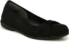 Life Stride Kissed Knit Ballet Flat in Black at Nordstrom Rack, Size 6.5